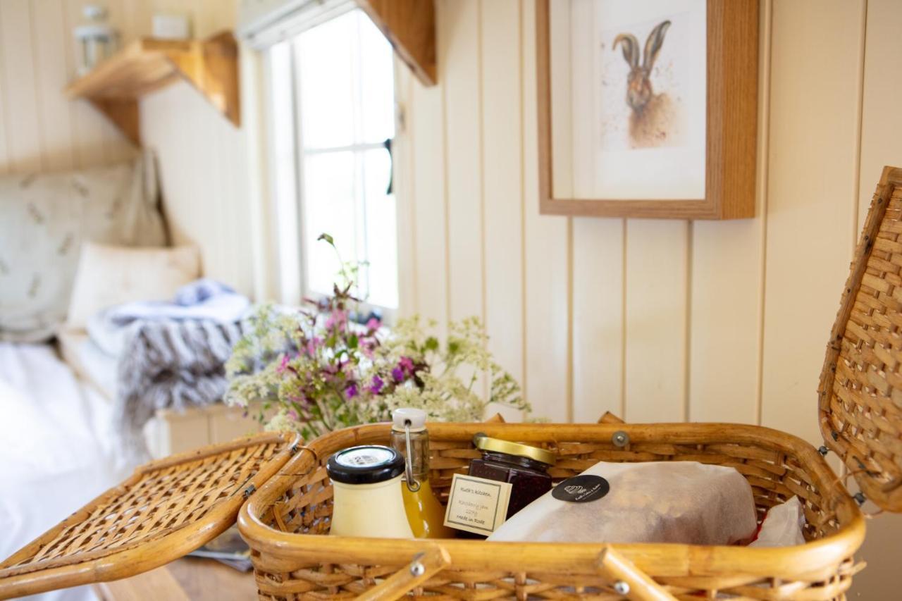Romantic Secluded Shepherd Hut Hares Rest Southwick  Екстер'єр фото